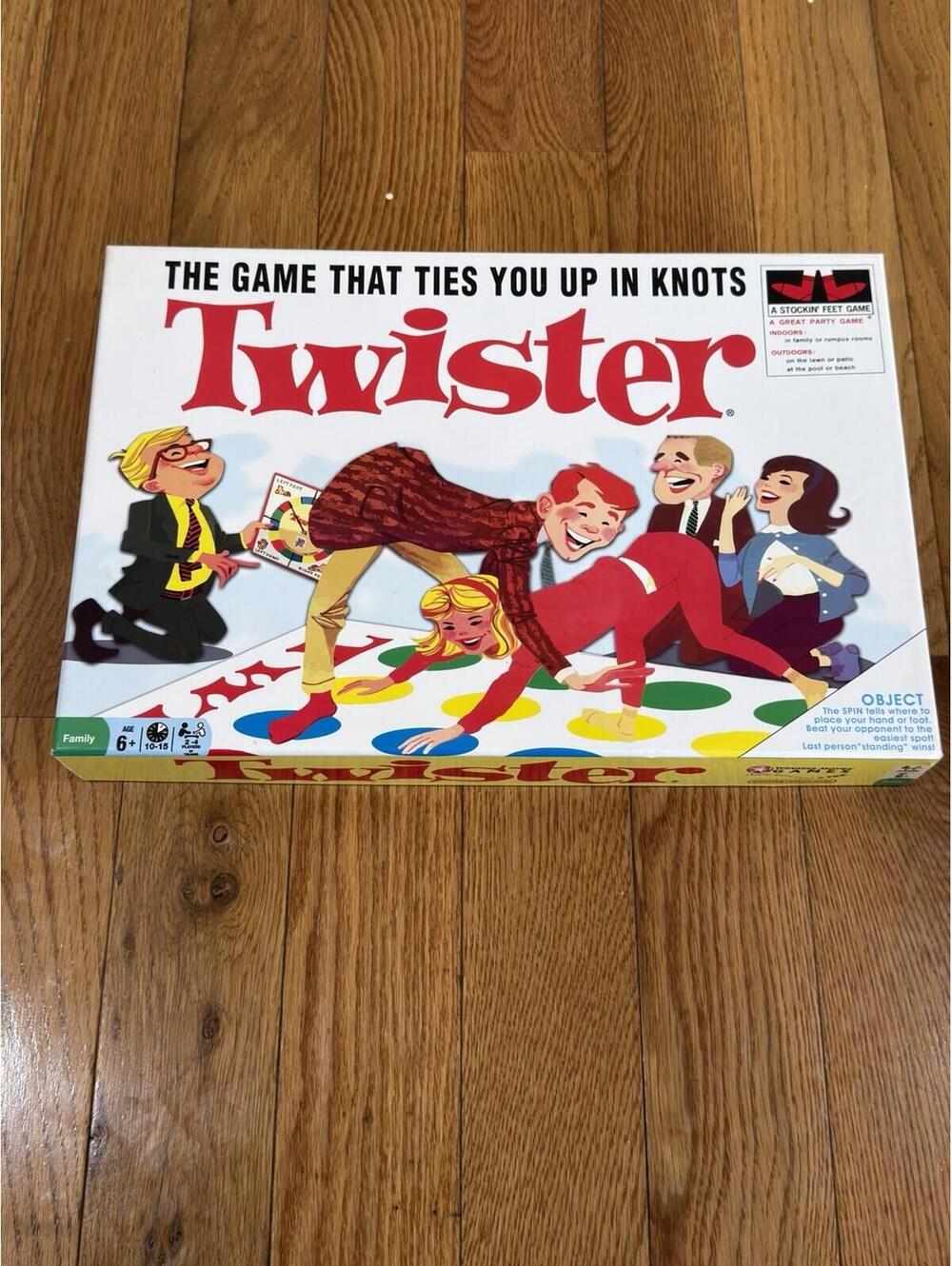 HASBRO Gaming TWISTER The Original 60's Reproduction Package NEW SEALED Twister